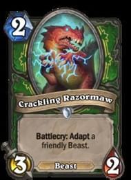 Image result for hearthstone crackling razormaw